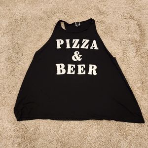 Windsor Pizza & Beer black tank top